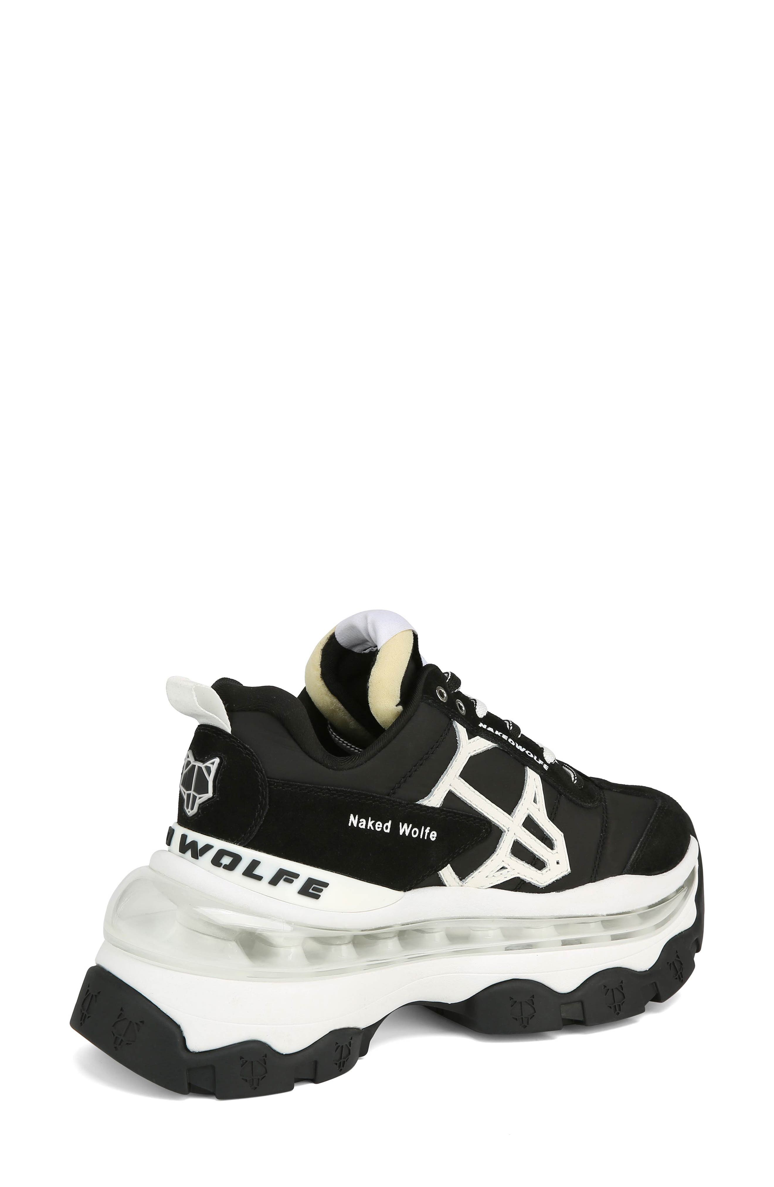 Naked Wolfe Fighter Chunky Sneaker, Alternate, color, 