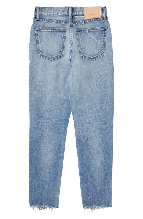 Moussy Hammond High Rise Skinny Jean In Light Blue In Light Blue