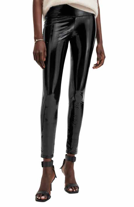 AllSaints Cora Shine Patent Faux Leather Leggings