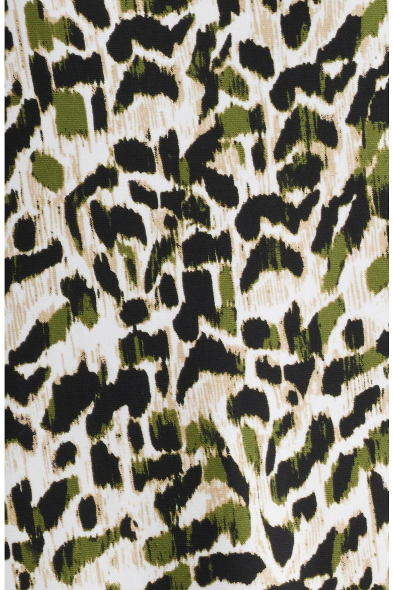 Animal Spot Tulip Sleeve Top, Alternate, color, BAY LEAF MULTI