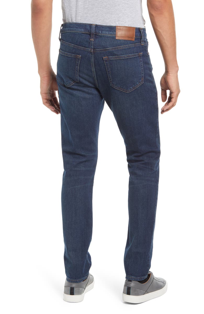 Madewell Men's Athletic Slim Authentic Flex Jeans, Alternate, color, Stratfield