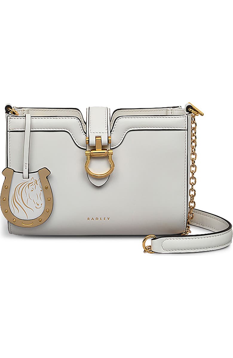 Radley x Kentucky Derby Lily Medium Leather Crossbody Bag, Main, color,