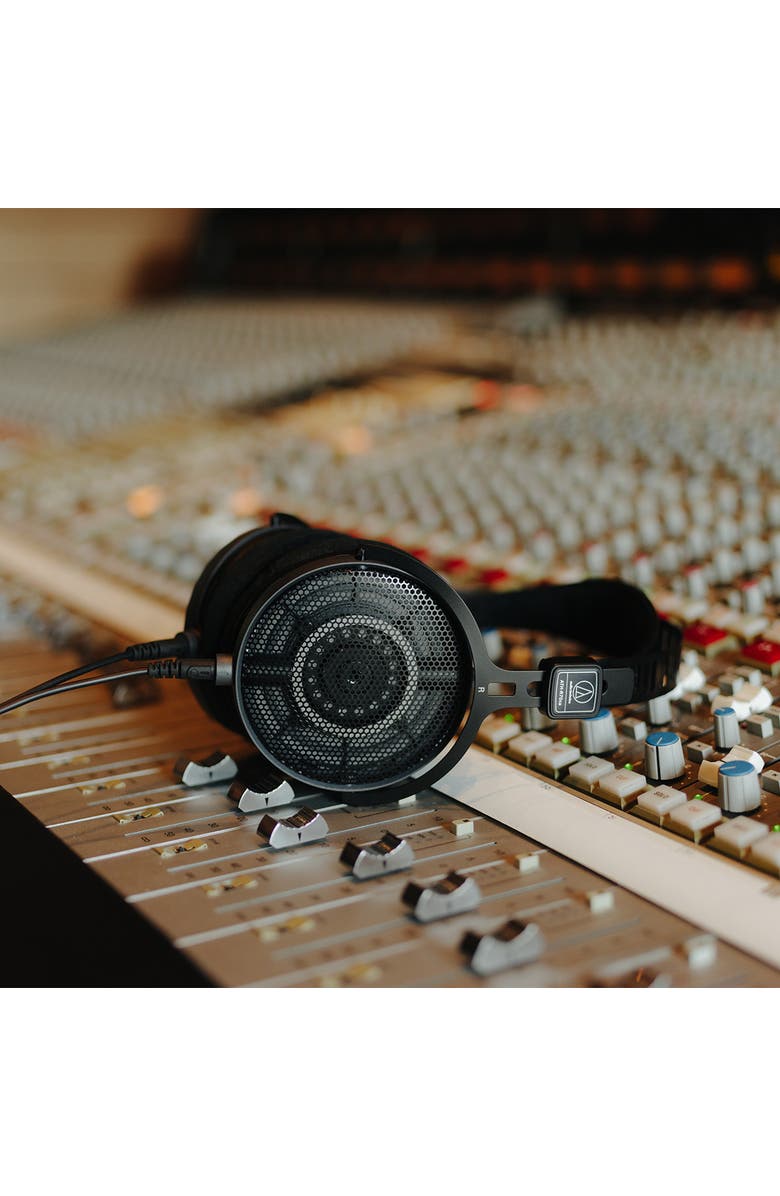 Audio-Technica ATH-R70xa Open-Back Reference Headphones, Alternate, color, Black