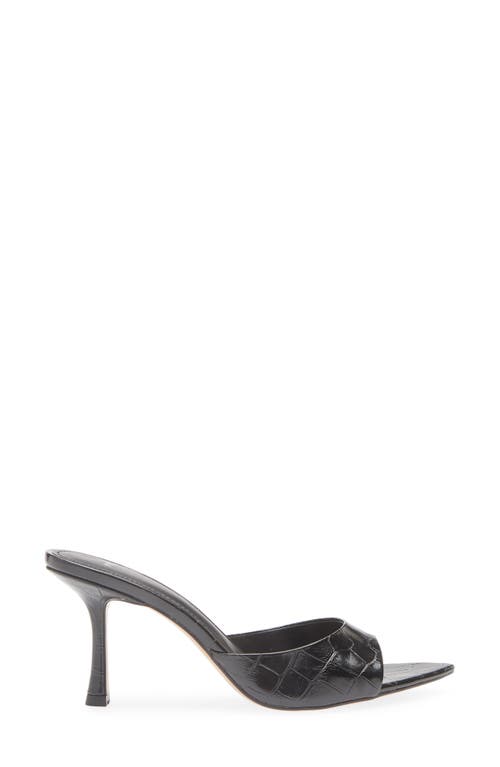 Mango Pepyco Slide Sandal In Black