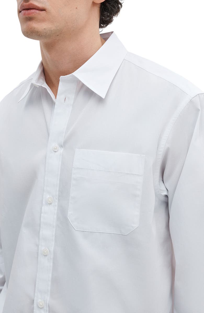 rag & bone Relaxed Fit Cotton Poplin Button-Up Shirt, Alternate, color, 