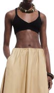 MANGO Knit Cropped Top