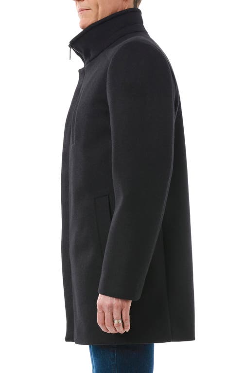 Vince Camuto Water Resistant Jacket With Removable Bib In Black