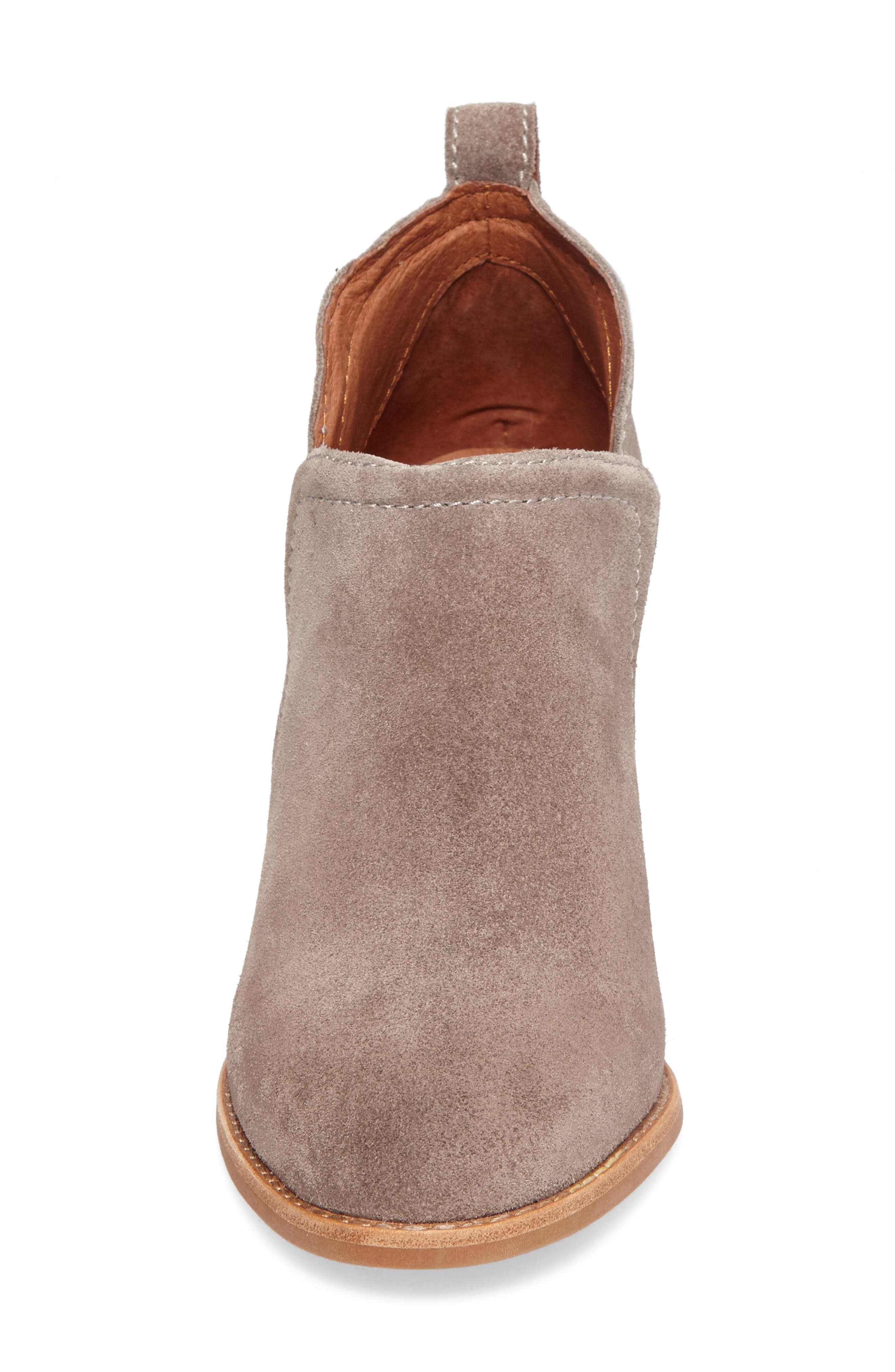 Rosalee Bootie, Alternate, color, BROWN LEATHER