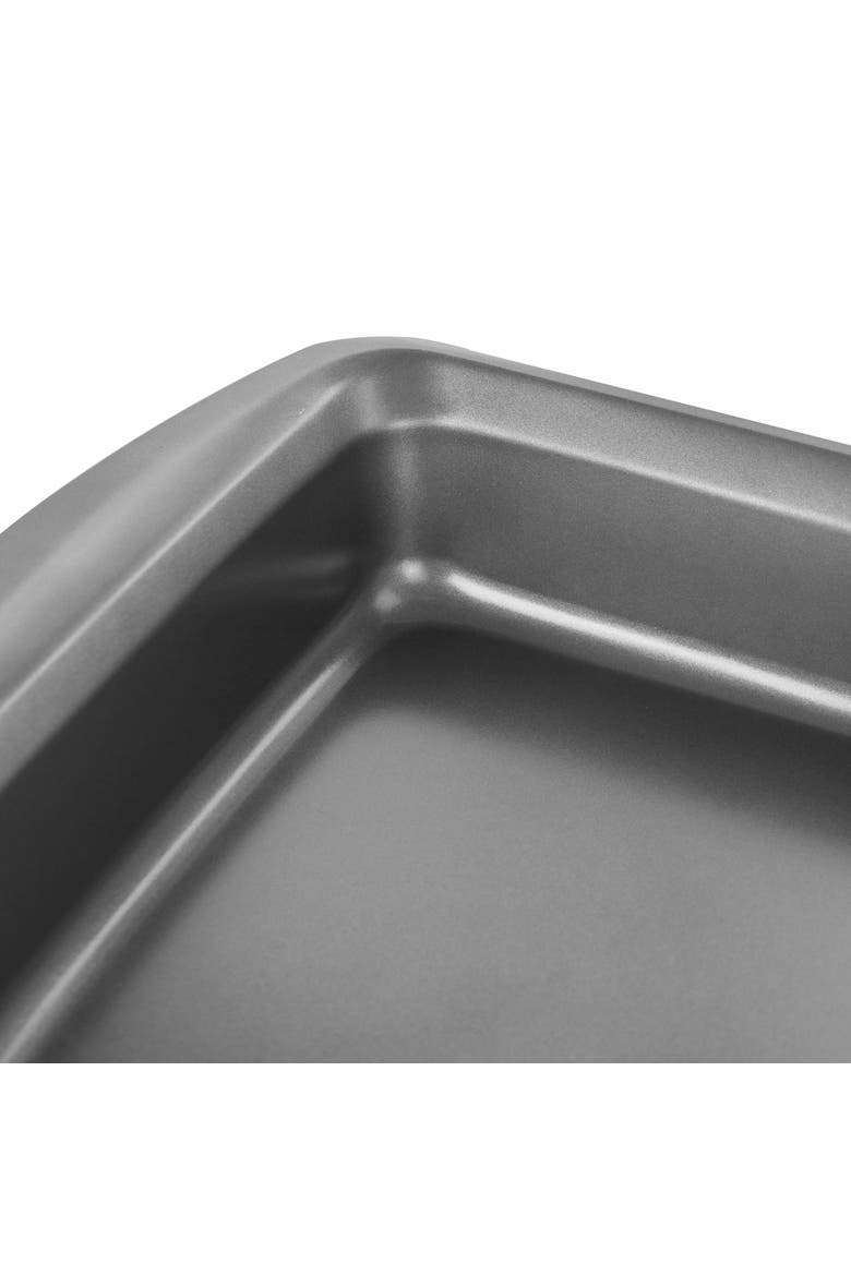 Baker's Friend 16.75 Inch Nonstick Steel Roasting Pan, Alternate, color, Grey