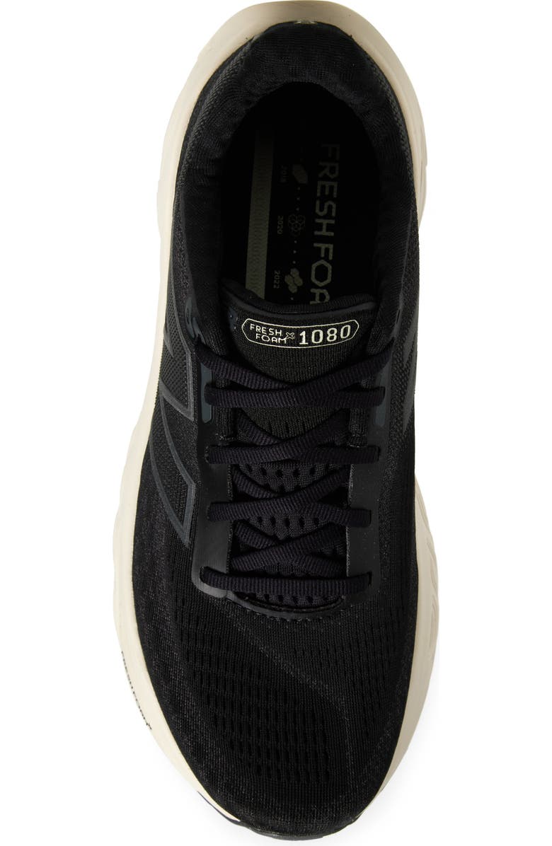 New Balance Fresh Foam X 1080 v14 Running Shoe, Alternate, color, Black/ Phantom