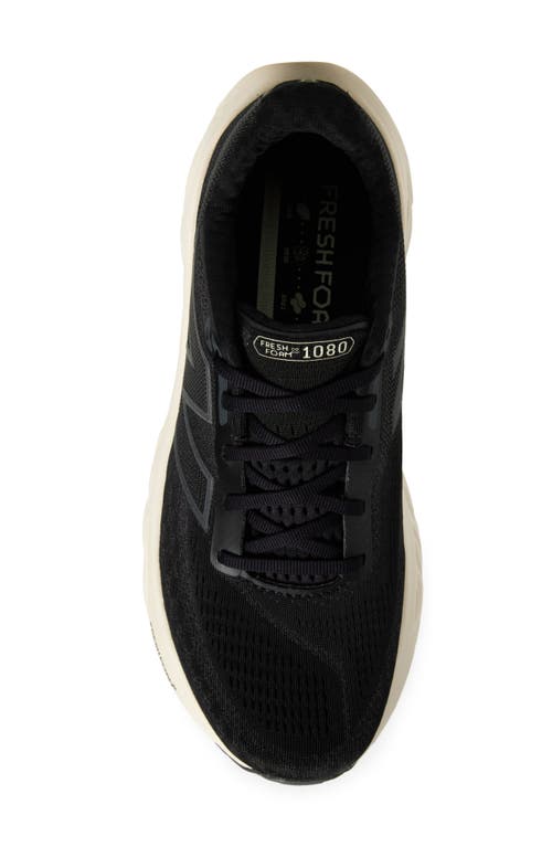 New Balance Fresh Foam X 1080 V14 Running Shoe In Black