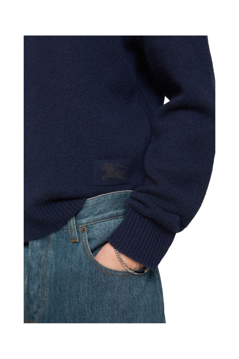 Cashmere Sweater, Alternate, color, Silhouette blue