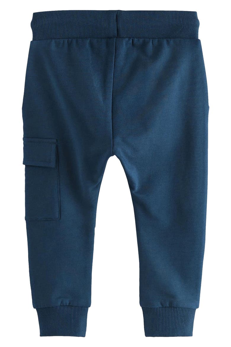 Kids' Stretch Cotton Skinny Utility Joggers, Alternate, color, BLUE