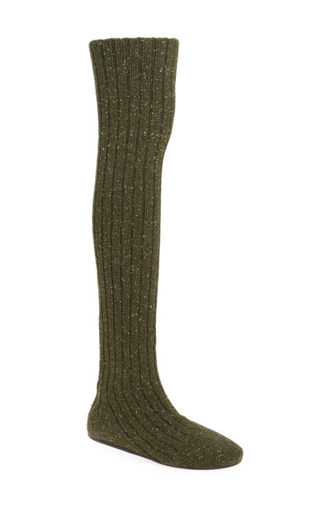 Linings Thigh-High Sock Boot