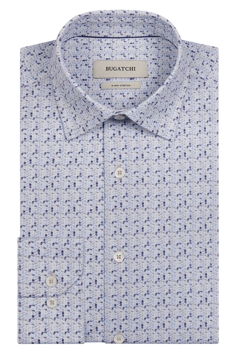 James OoohCotton® Geo Print Button-Up Shirt, Alternate, color, SAND
