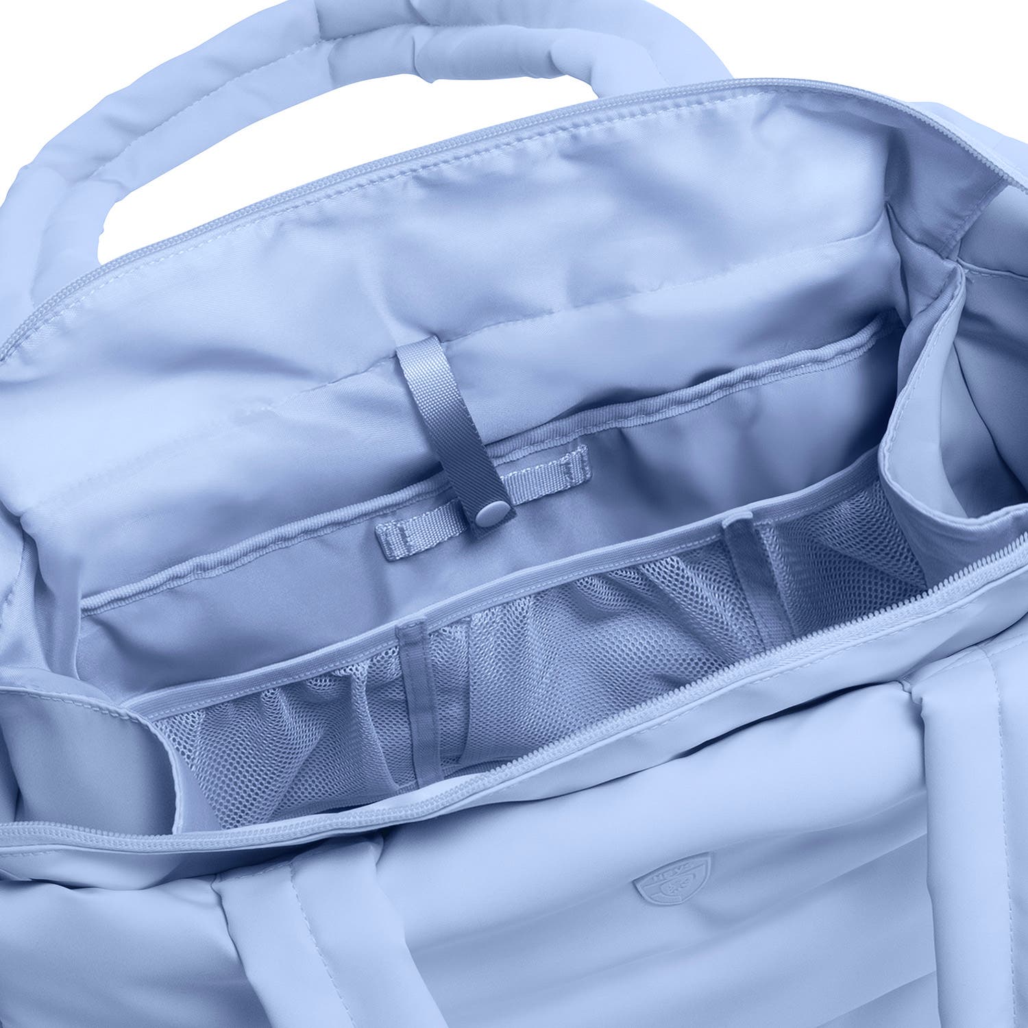 The Puffer Travel Tote, Alternate, color, Blue