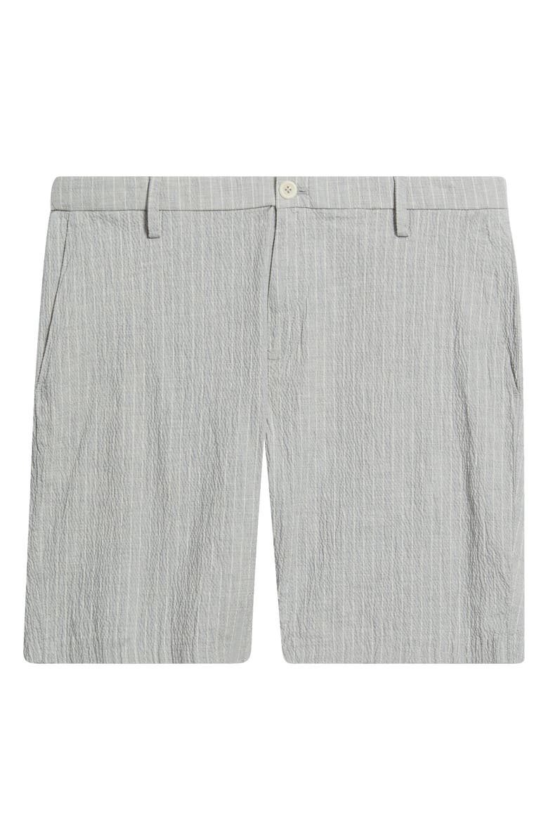 DEKE Oasis Seersucker Bermuda Shorts, Alternate, color, Gray/ Natural