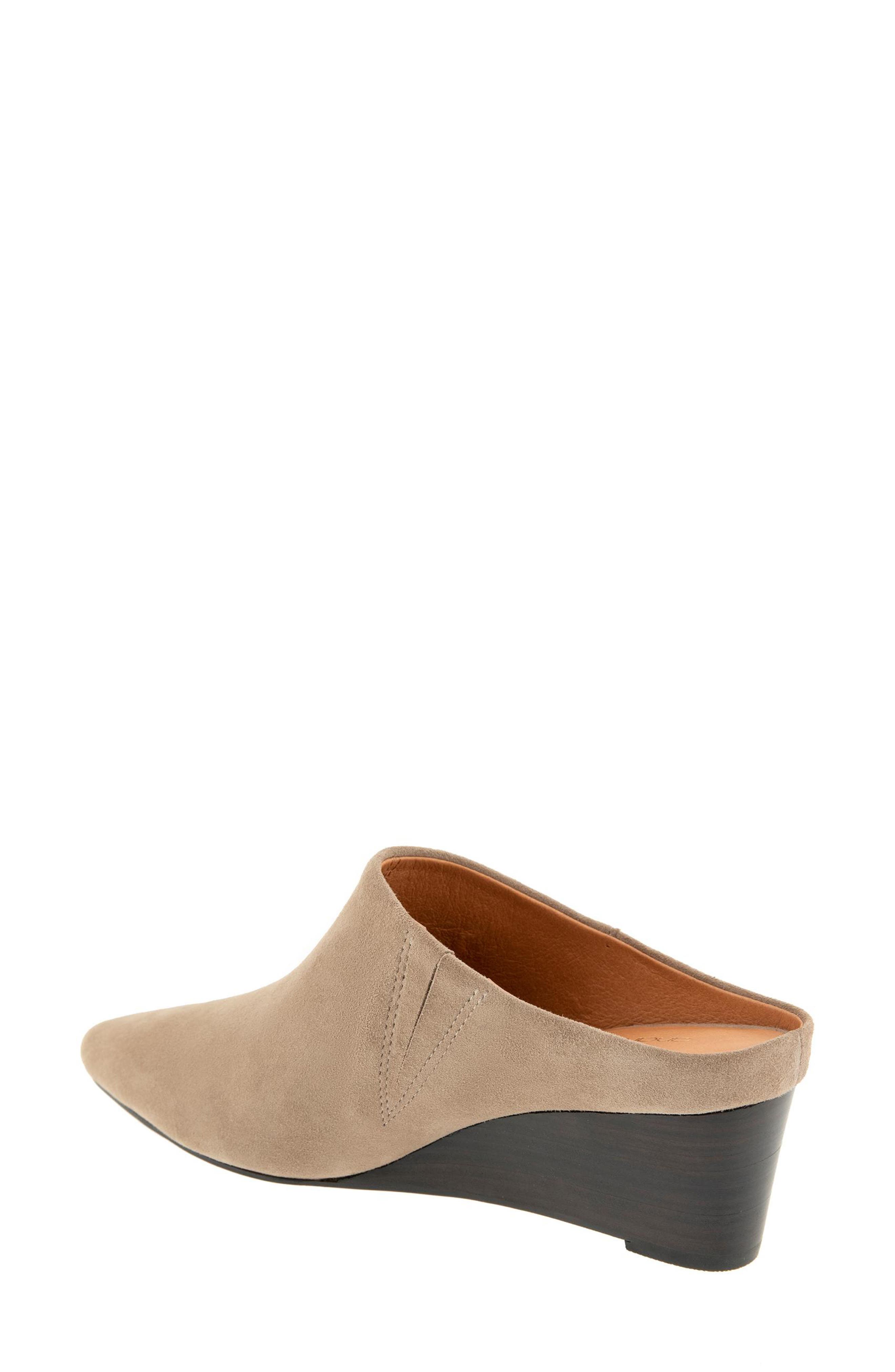 Wyatt Wedge Mule, Alternate, color, DESERT TAUPE SUEDE