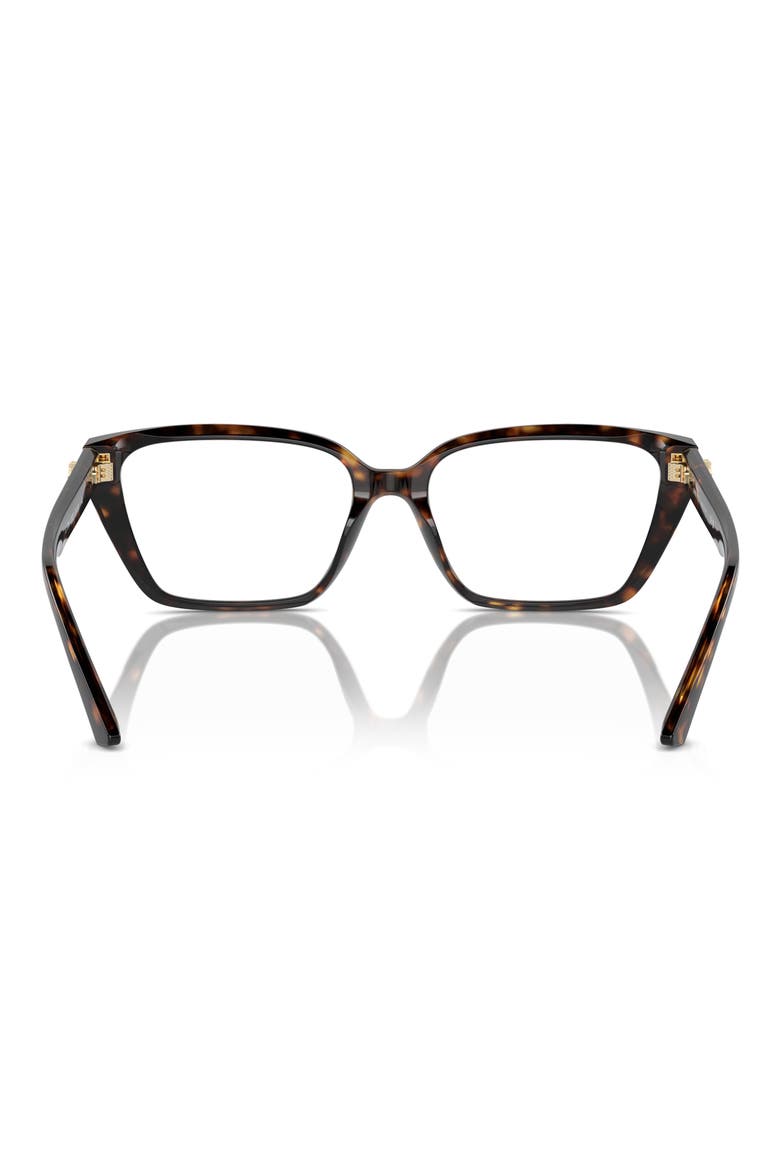 55mm Cat Eye Optical Glasses, Alternate, color, HAVANA / DEMO LENS