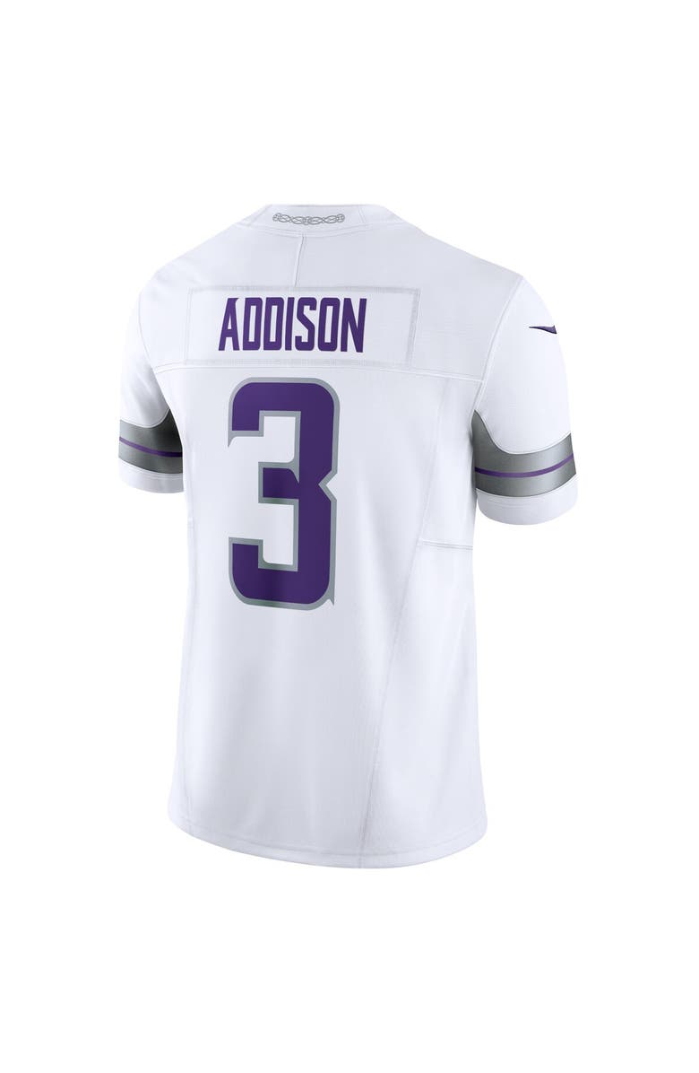 Nike Men's Nike Jordan Addison White Minnesota Vikings Alternate Vapor F.U.S.E. Limited Jersey, Alternate, color, White