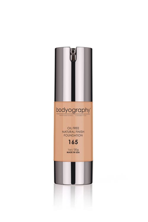 Bodyography Natural Finish Foundation #160 -medium/neutral 1oz In #165 -medium/warm