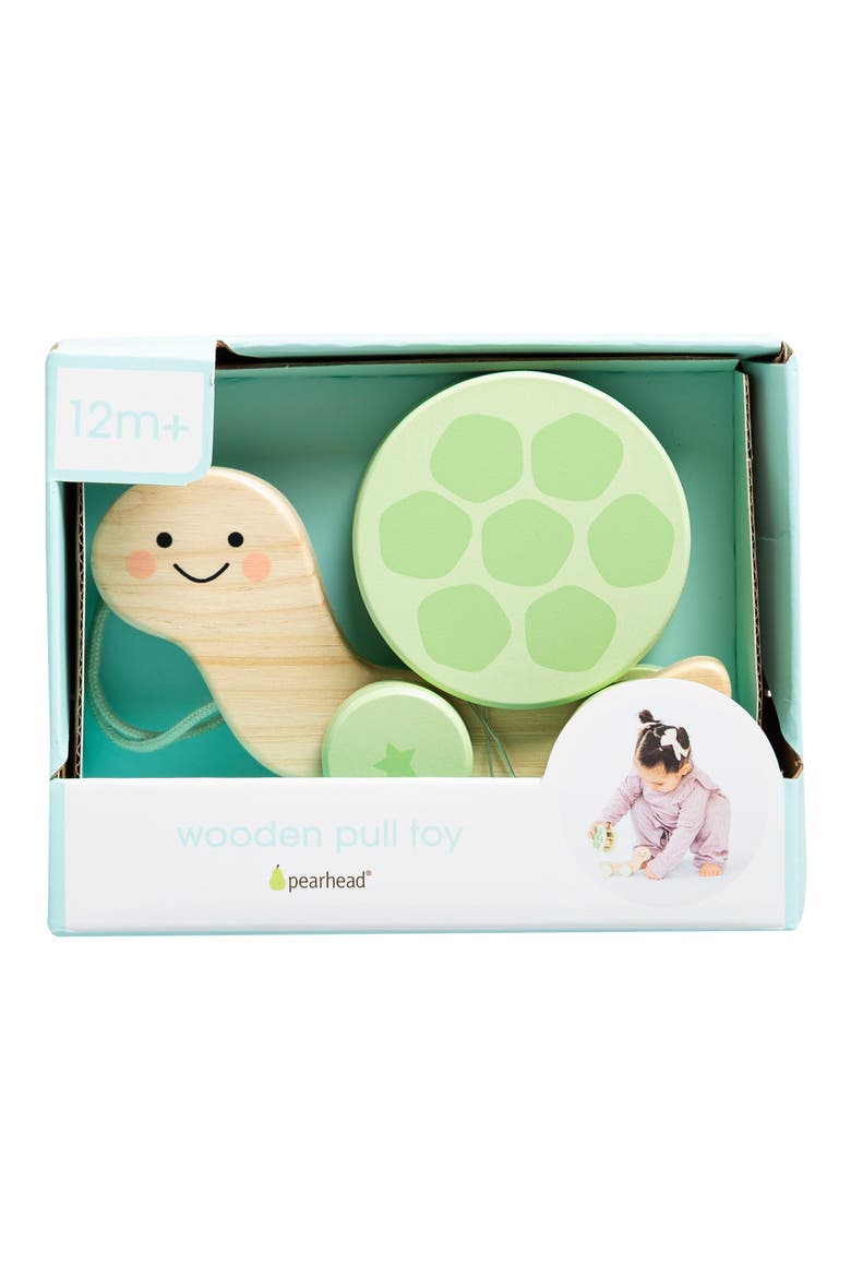 Wooden Turtle Pull Toy, Alternate, color, NONE
