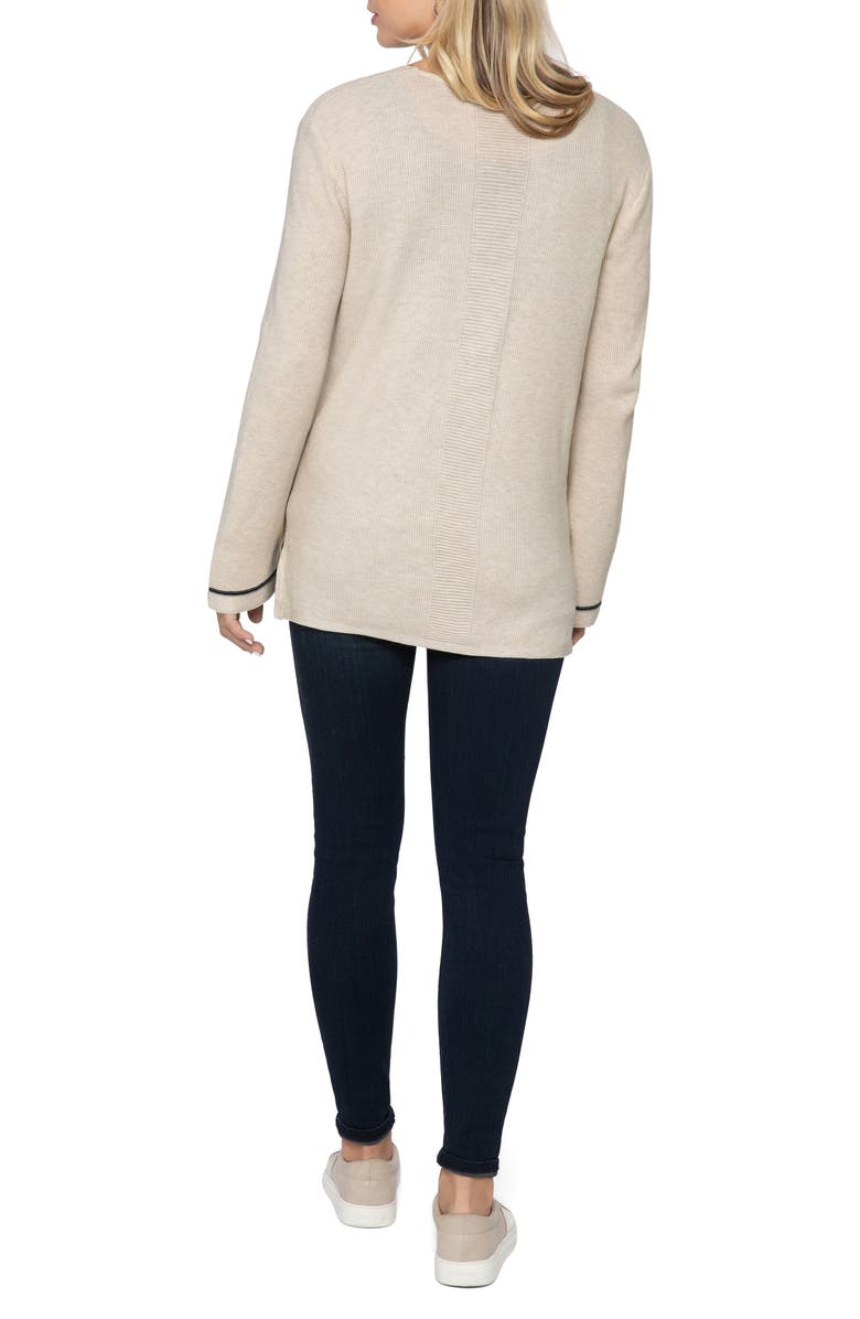 NIC+ZOE V-Neck Sweater, Alternate, color, 