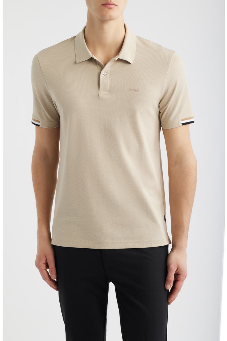 Parlay 147 Cotton Polo, Main, color, OPEN BEIGE