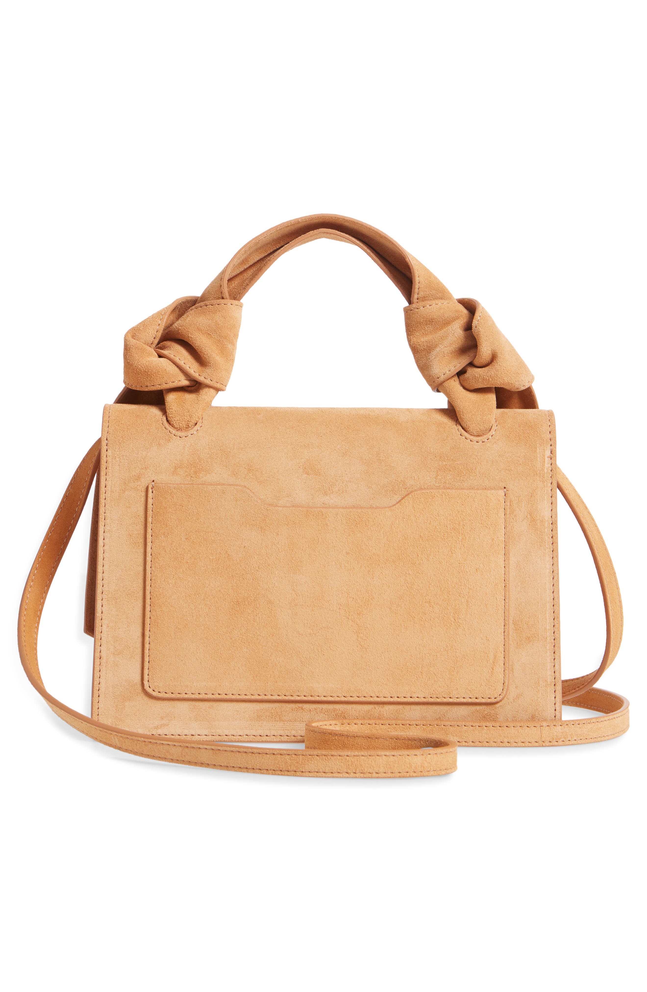 Off-White New Jitney 1.4 Suede Bag, Alternate, color, 