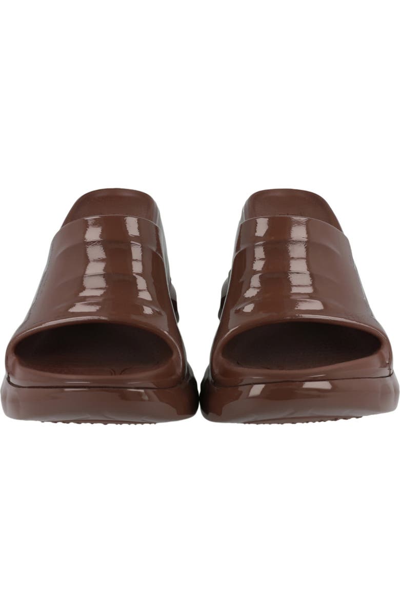 Givenchy Marshmallow Wedge Slide Sandal, Alternate, color, Chocolate