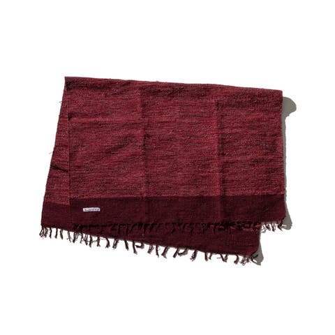 Handloomed Recycle Yarn Rug