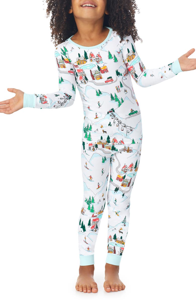 BedHead Pajamas BedHead Kids' Fitted Two-Piece Pajamas, Alternate, color,