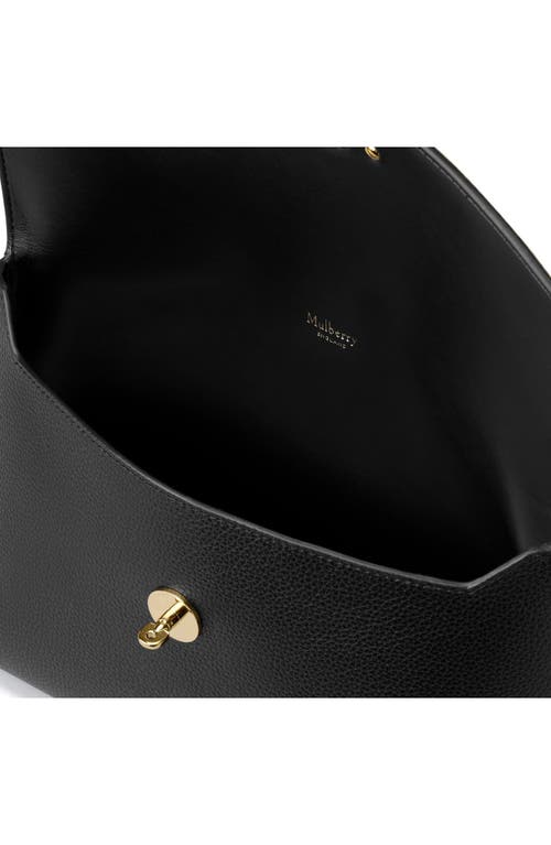 Mulberry Darley Leather Cosmetic Pouch In Black