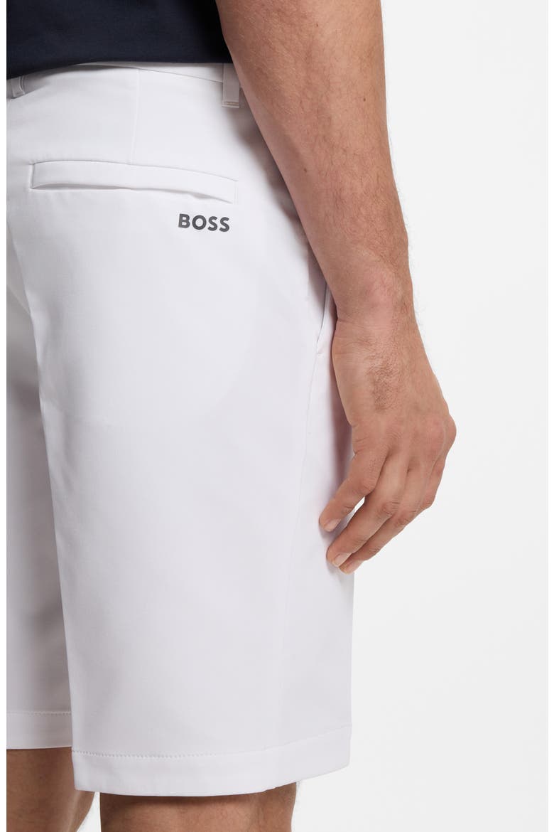 Commuter Slim Fit Performance Shorts, Alternate, color, WHITE