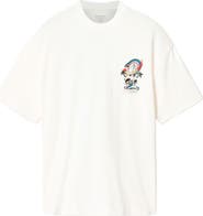 AllSaints Snakepit Crewneck Graphic T-shirt