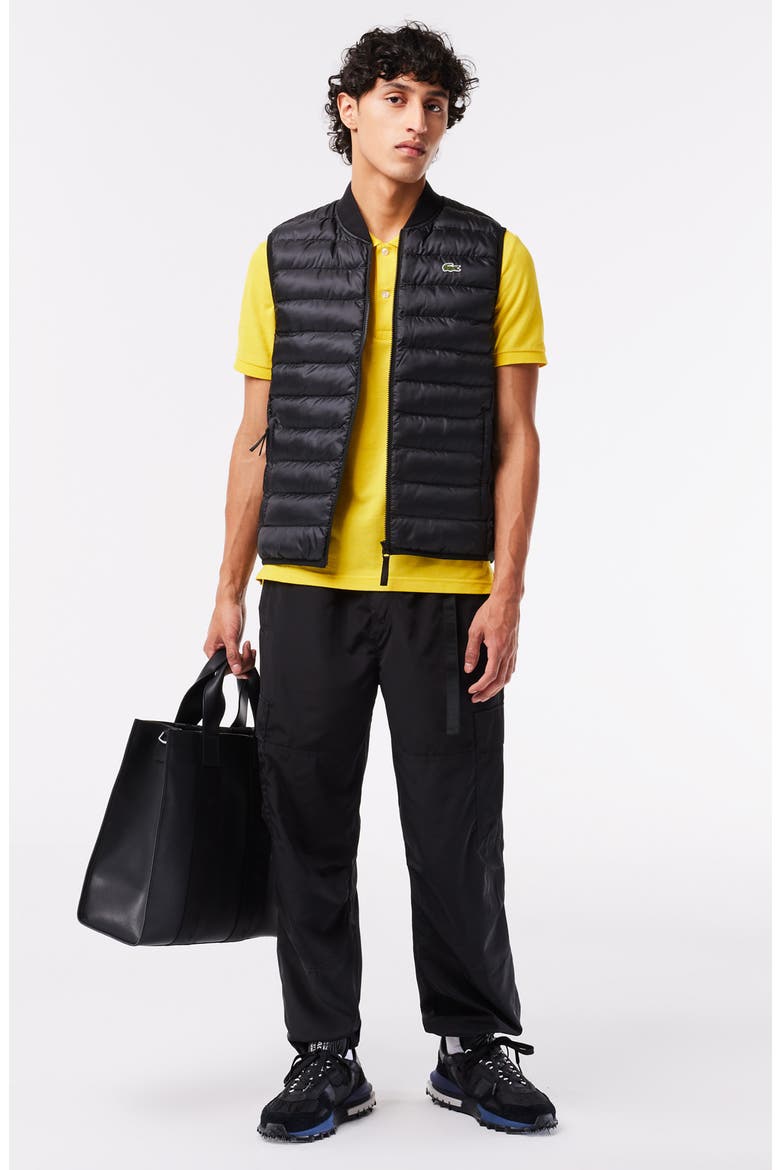 Quilted Nylon Vest, Alternate, color, 031 NOIR