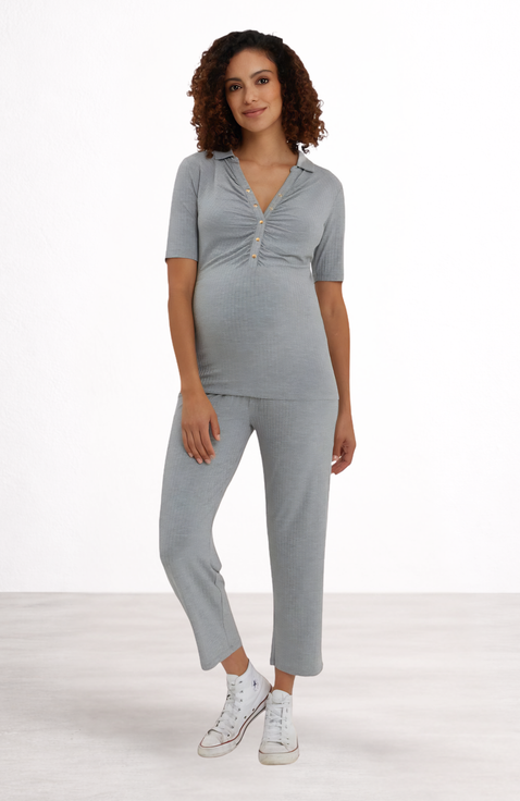 Calista Maternity & Nursing Top