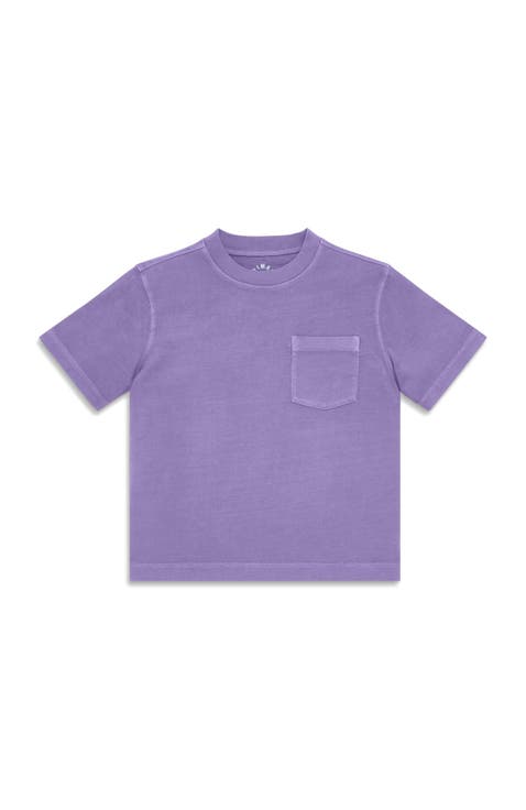 Kids Garment-Dyed Easy Pocket Tee (Toddler, Little Kid, Big Kid)