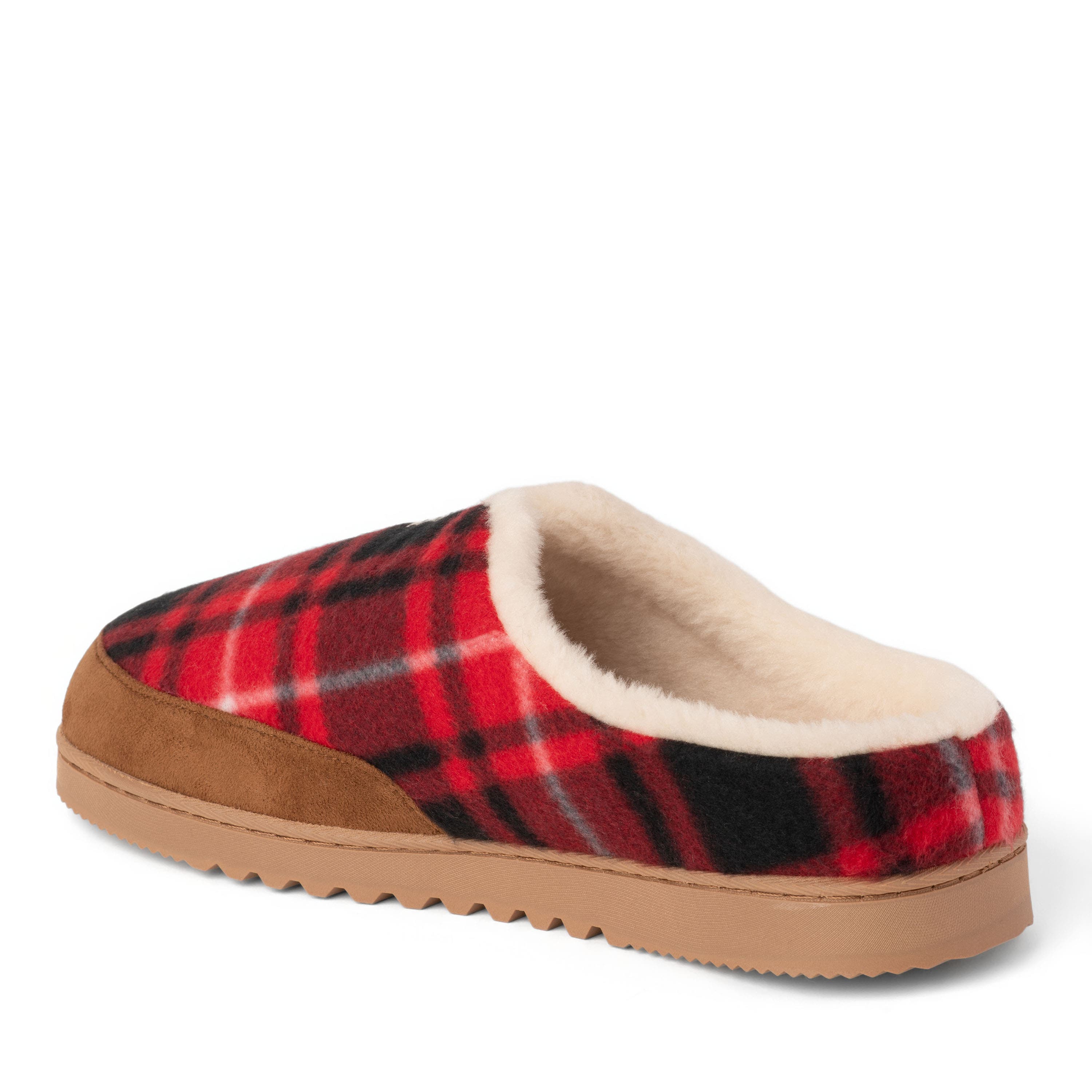Aldan Shacket Clog Slippers, Alternate, color, RED