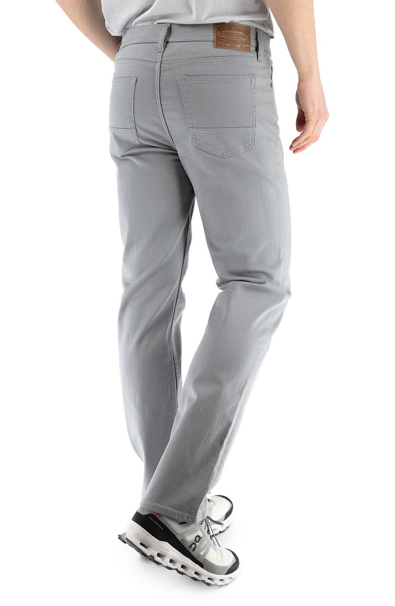 Devil-Dog Dungarees Slim Straight Leg Jeans, Alternate, color, Metal