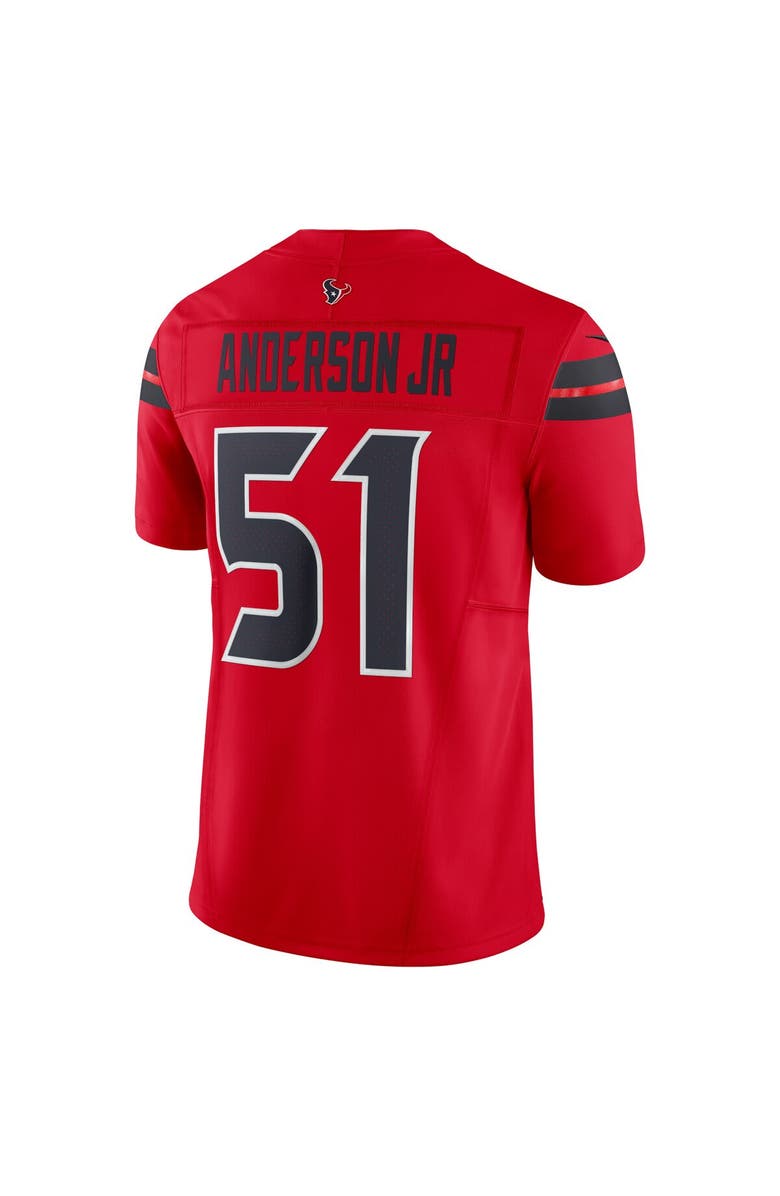 Nike Men's Nike Will Anderson Jr. Red Houston Texans Alternate Vapor F.U.S.E. Limited Jersey, Alternate, color, Red