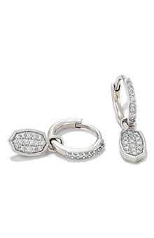 Kendra Scott Marisa Diamond Huggie Hoop Earrings - 0.213ct.