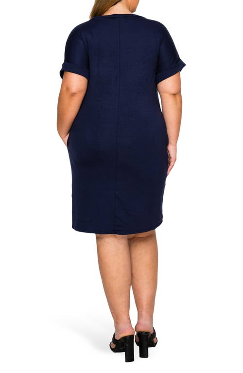 L I V D Mia Everyday T-shirt Dress In Blue