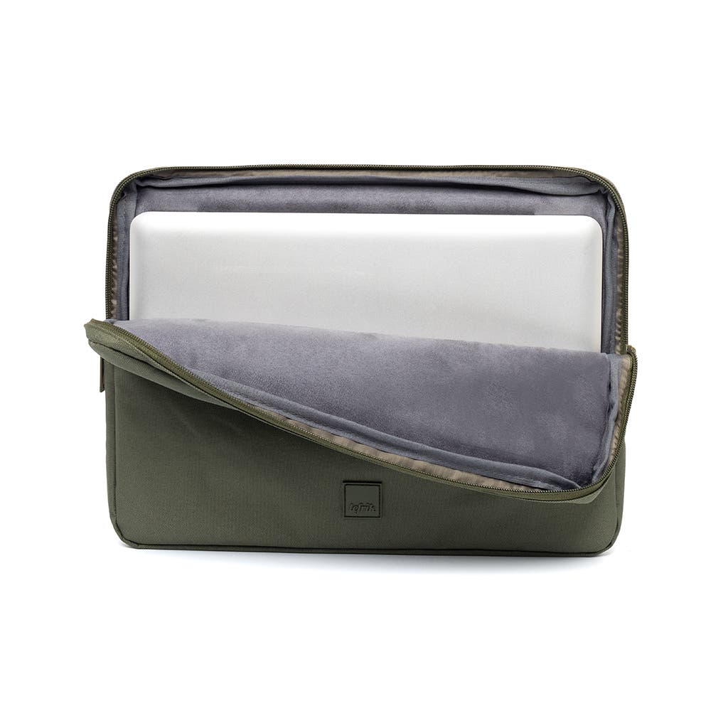 LEFRIK Capture Laptop Case, Alternate, color, Olive