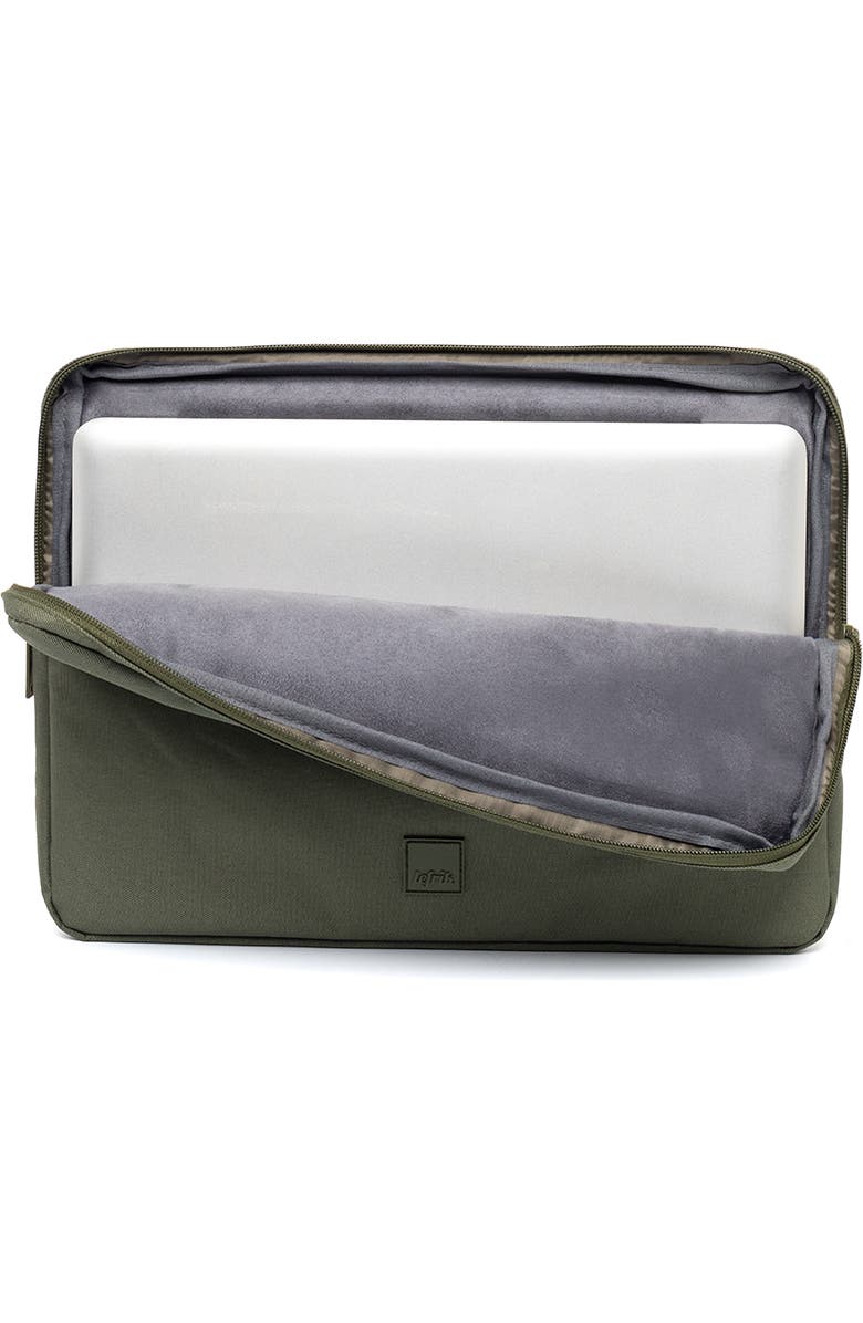 LEFRIK Capture Laptop Case, Alternate, color, Olive