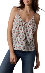 Faherty Suki Floral Camisole