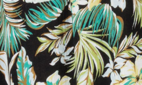 Hurley Fall Palms Print Maxi Dress In Green