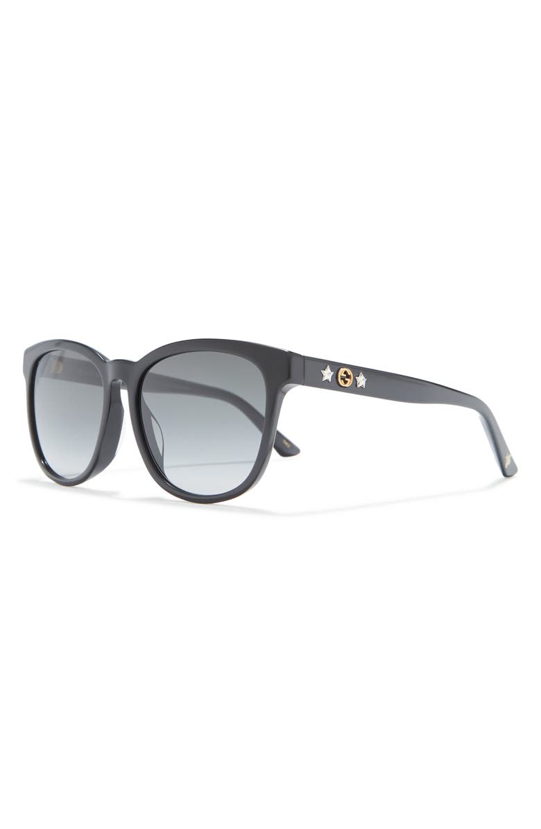 Gucci 56mm Round Sunglasses, Alternate, color,