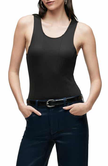 Hudson Jeans Scoop Neck Bodysuit