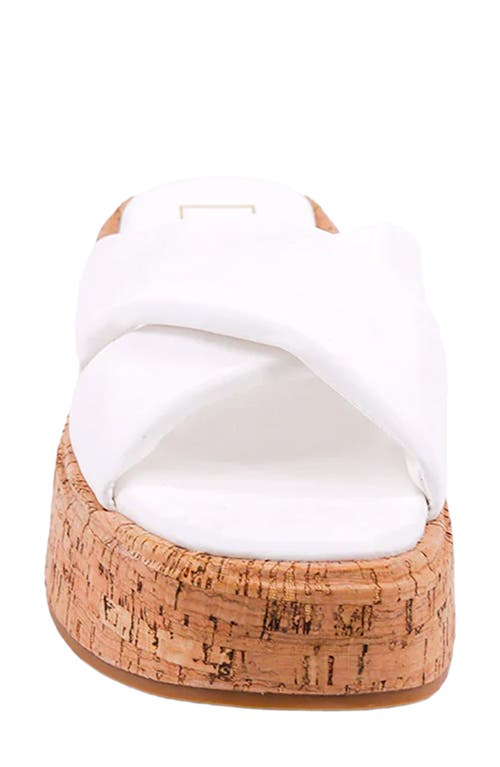 Shushop Lydia Platform Slide Sandal